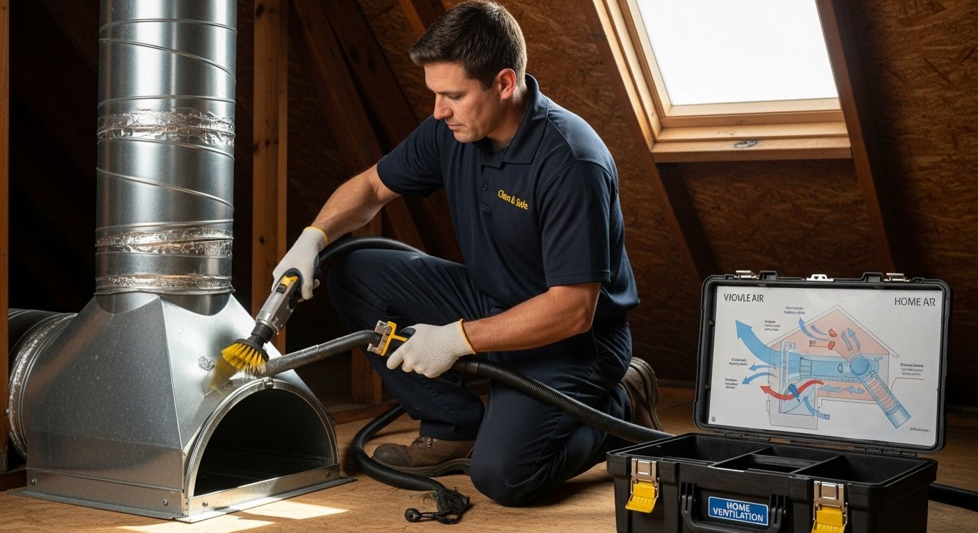 vent maintenance attic