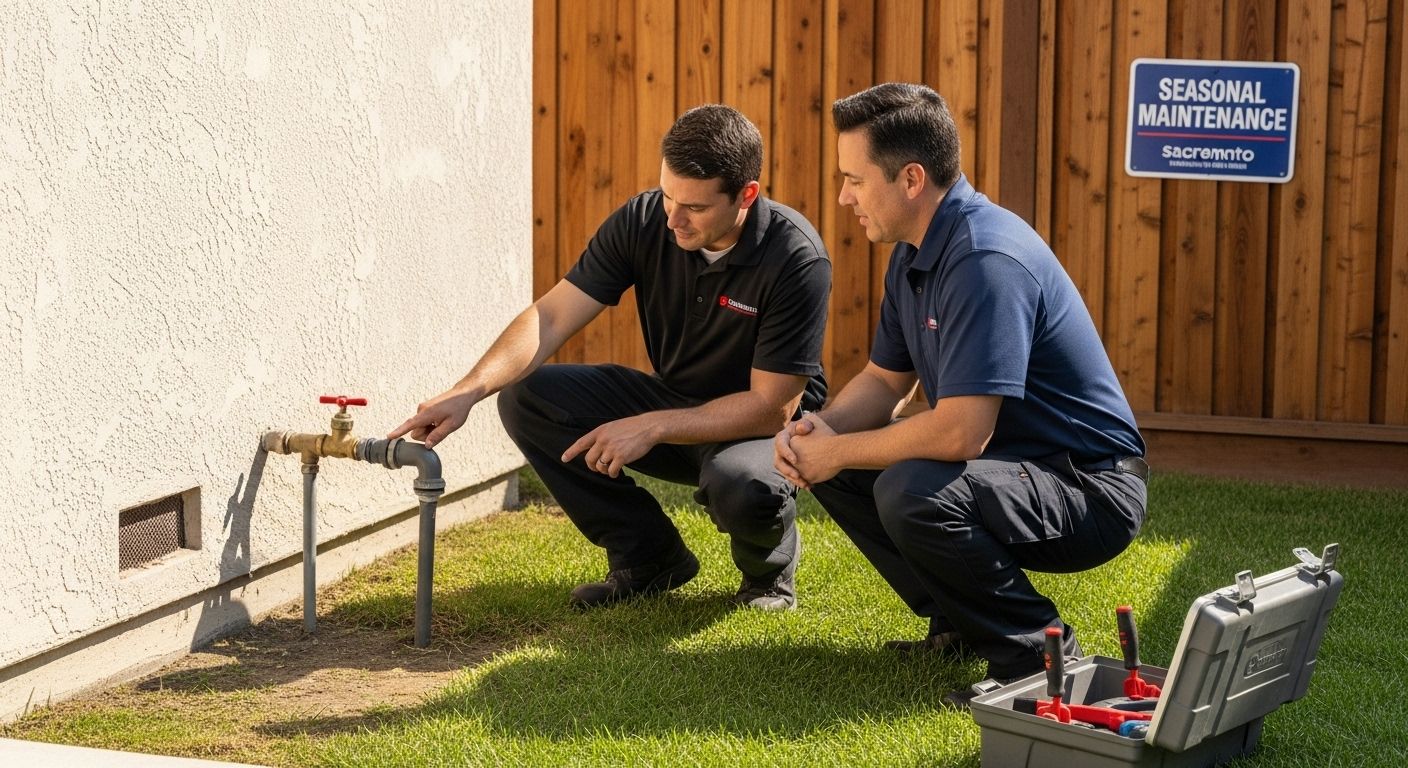 seasonal plumbing maintenance