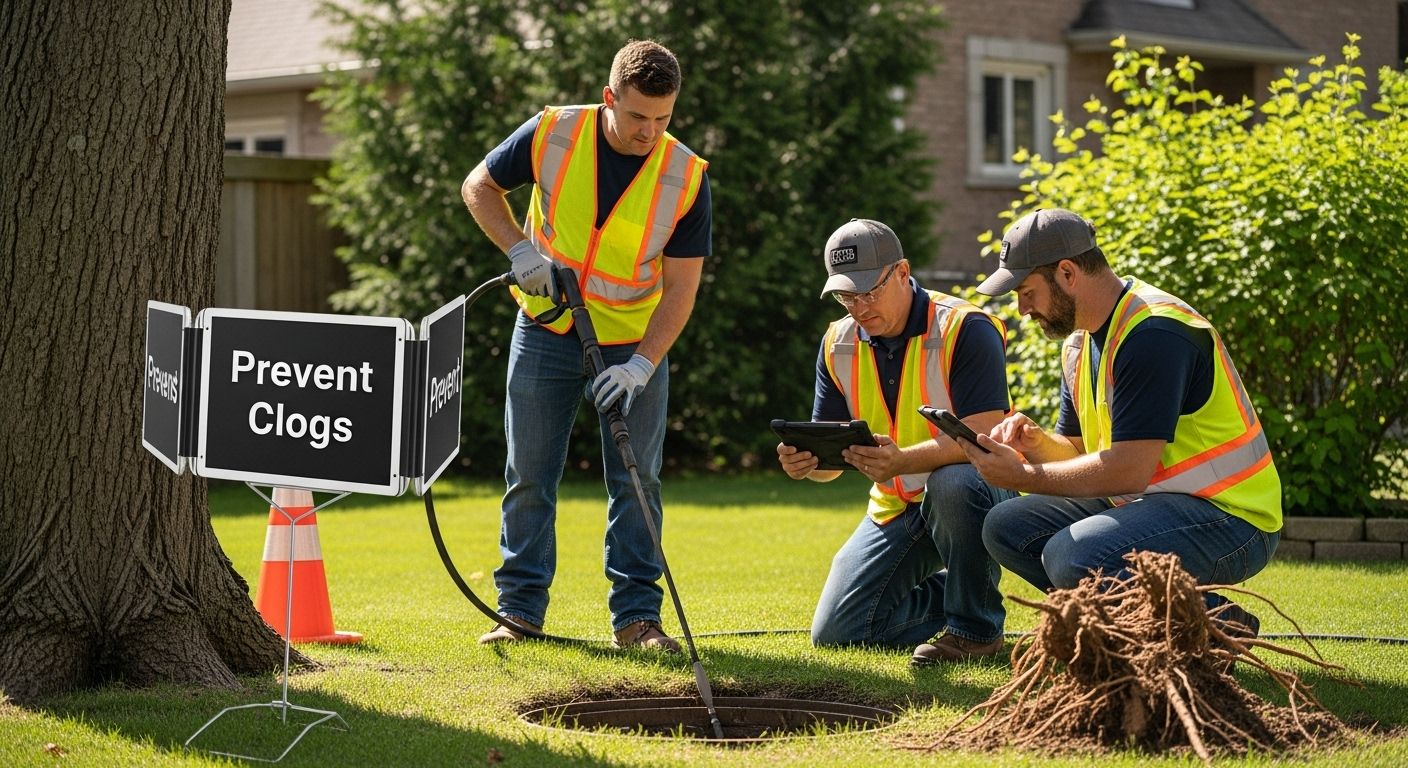 prevent main sewer clogs