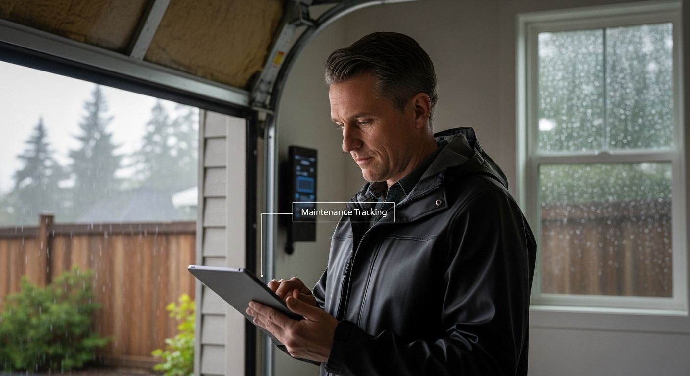 smart garage door maintenance
