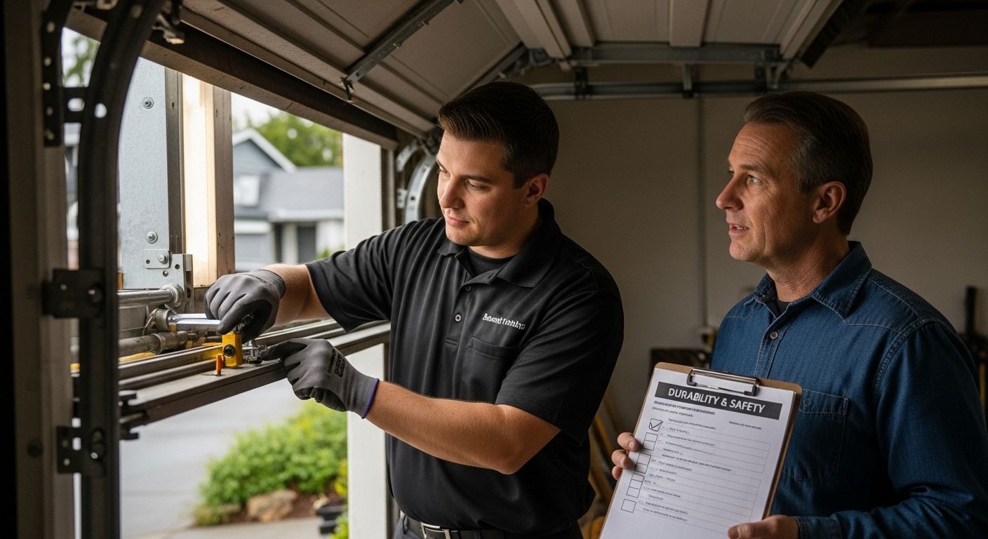 garage door safety durability