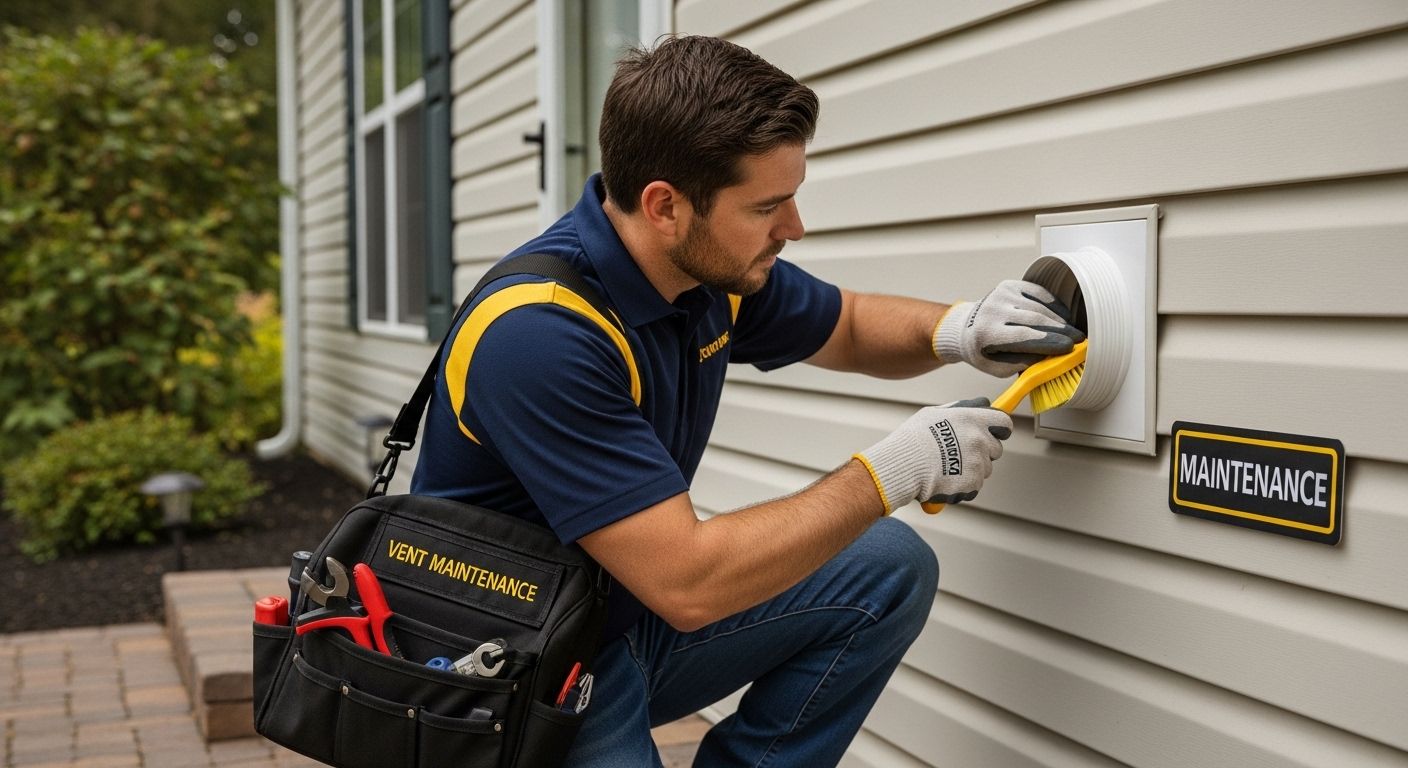 vent cleaning technician home