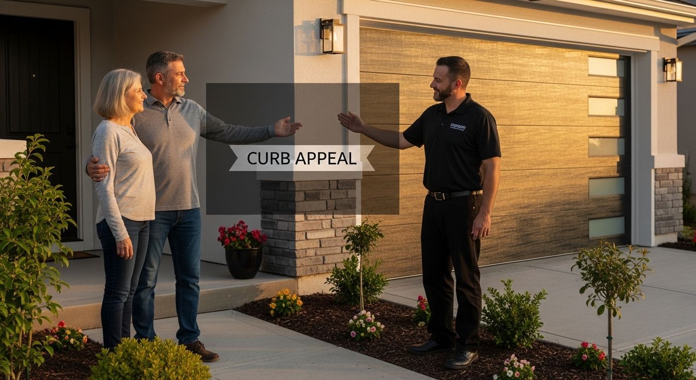 curb appeal garage door