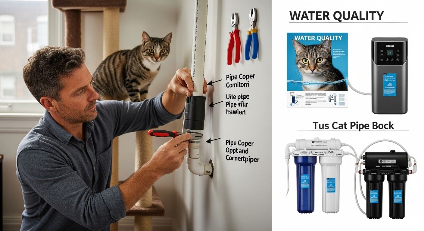 pipe cover installation pets