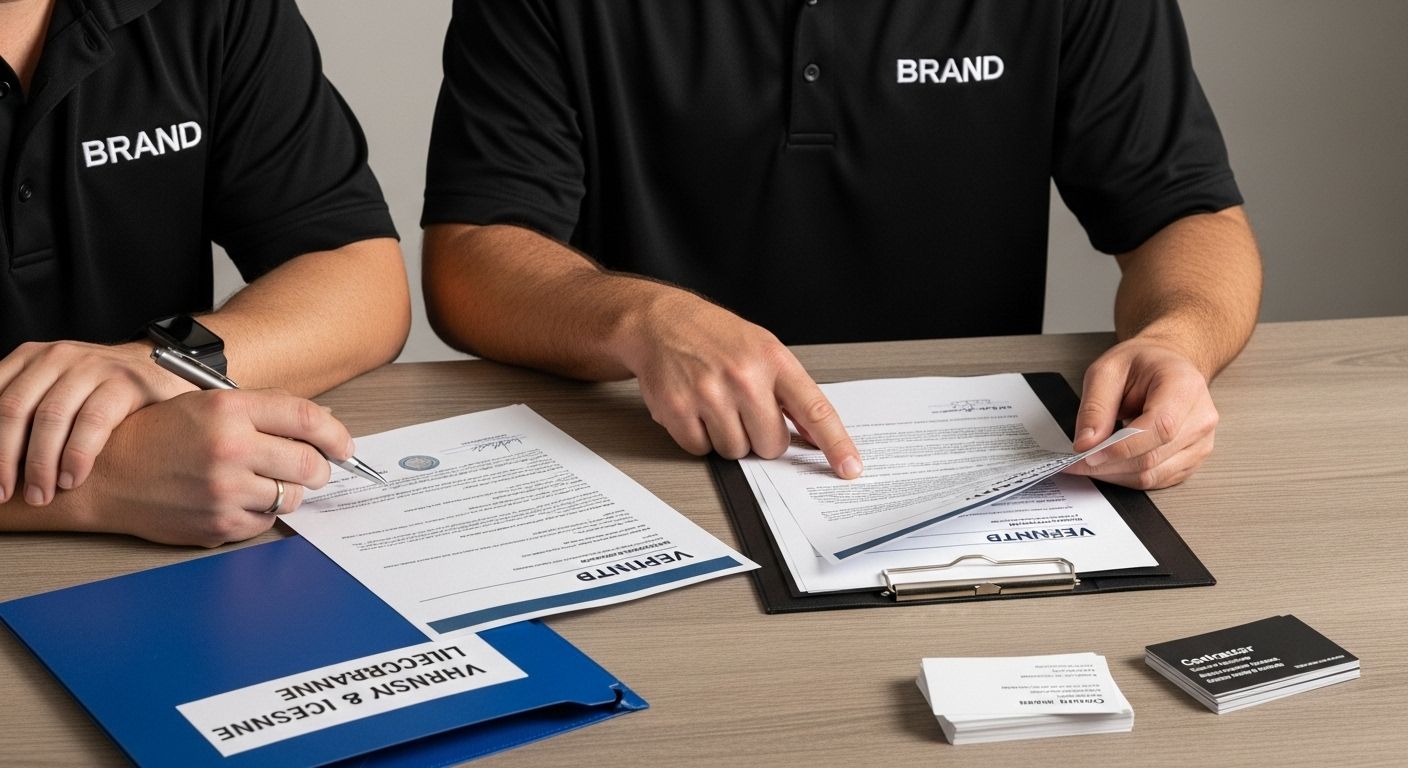 plumber insurance license verification