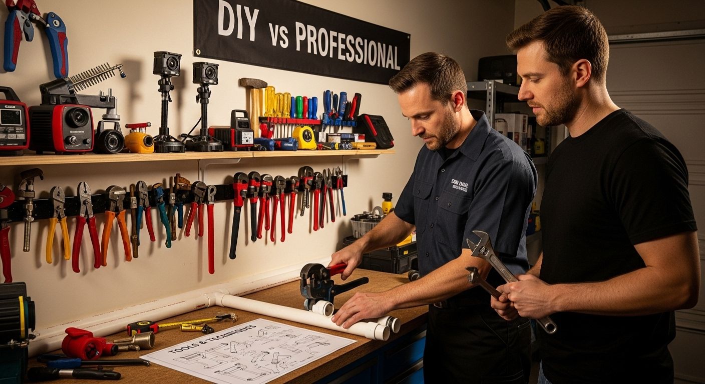 professional plumbing tools demonstration