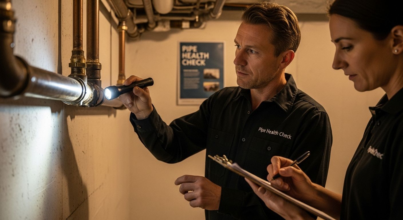 pipe inspection team