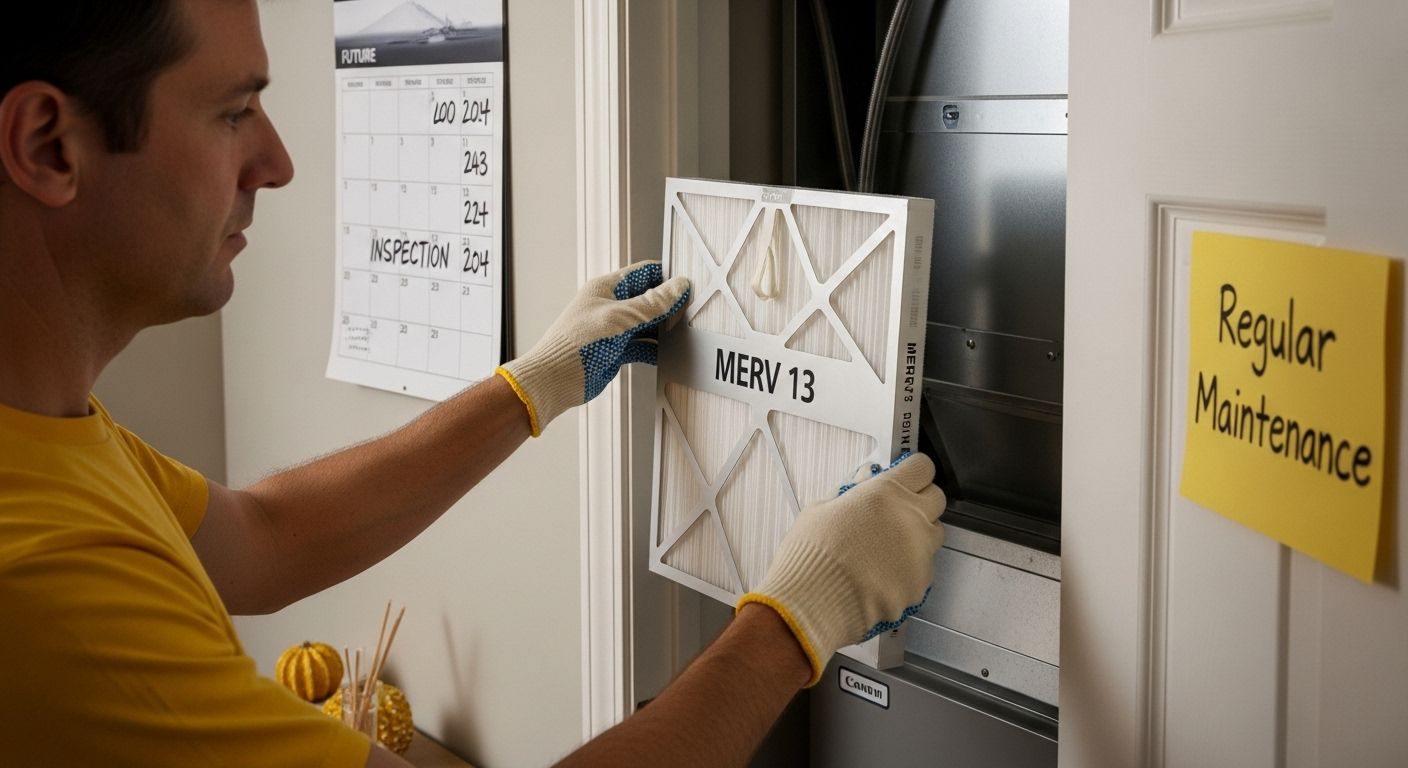 hvac filter maintenance replacement
