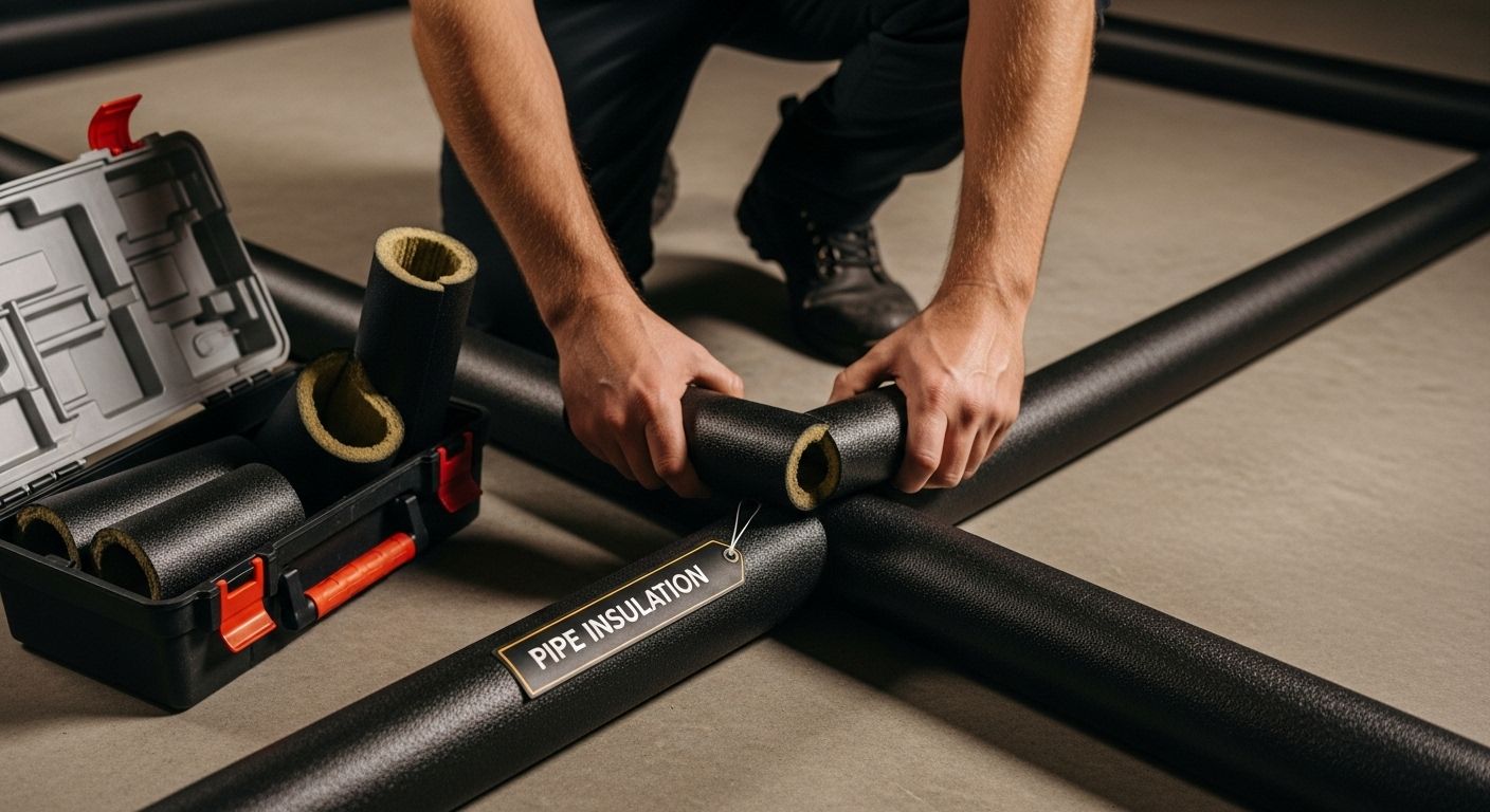 pipe insulation DIY maintenance