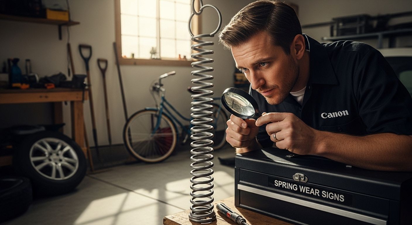 garage spring maintenance inspection