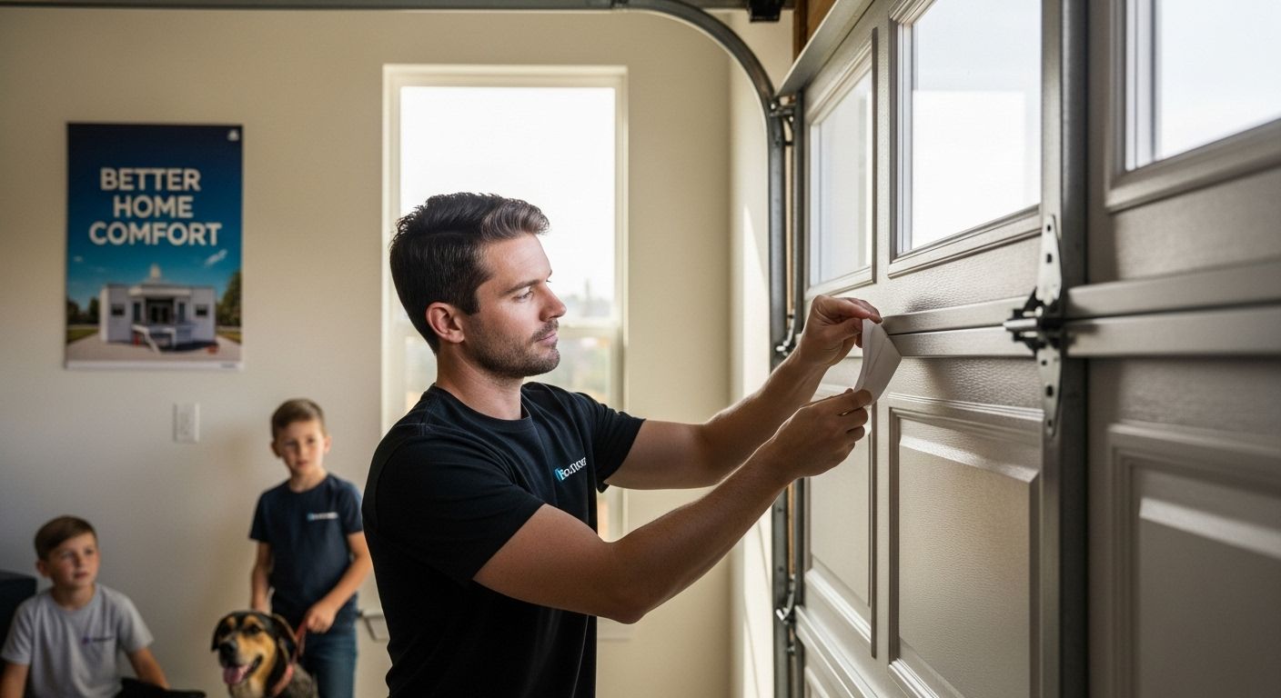 garage door weatherstripping insulation