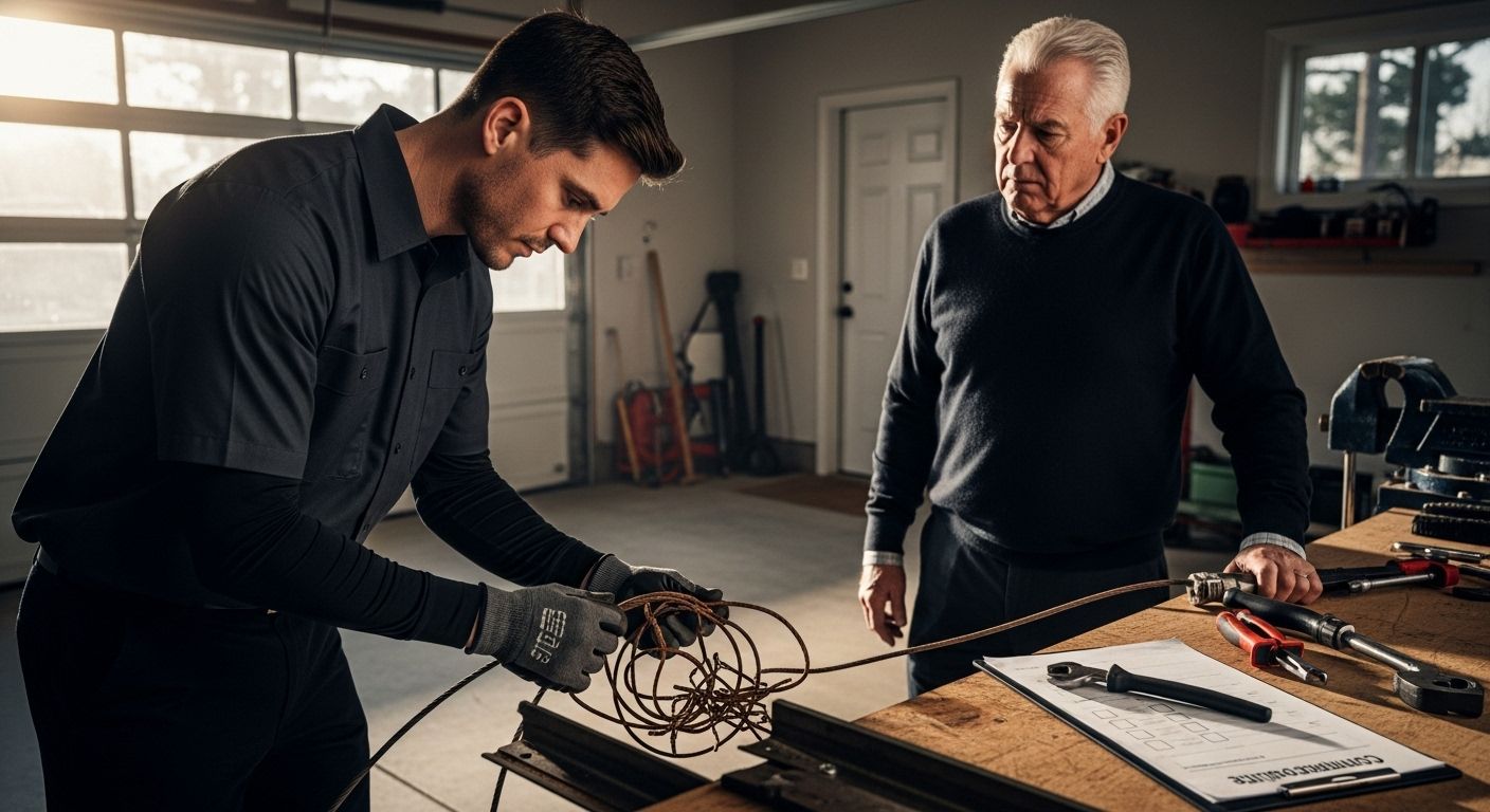 garage door repair failure