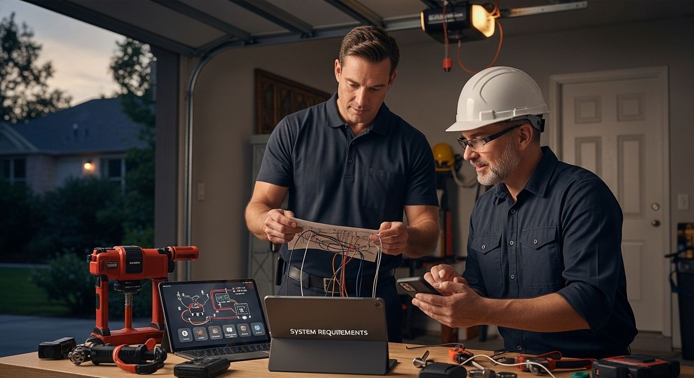 garage door opener system requirements