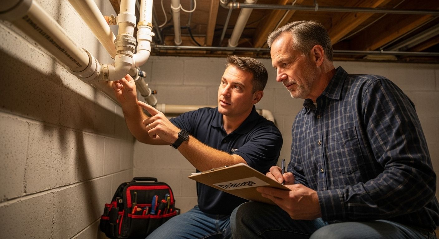 drainage plumbing remodeling