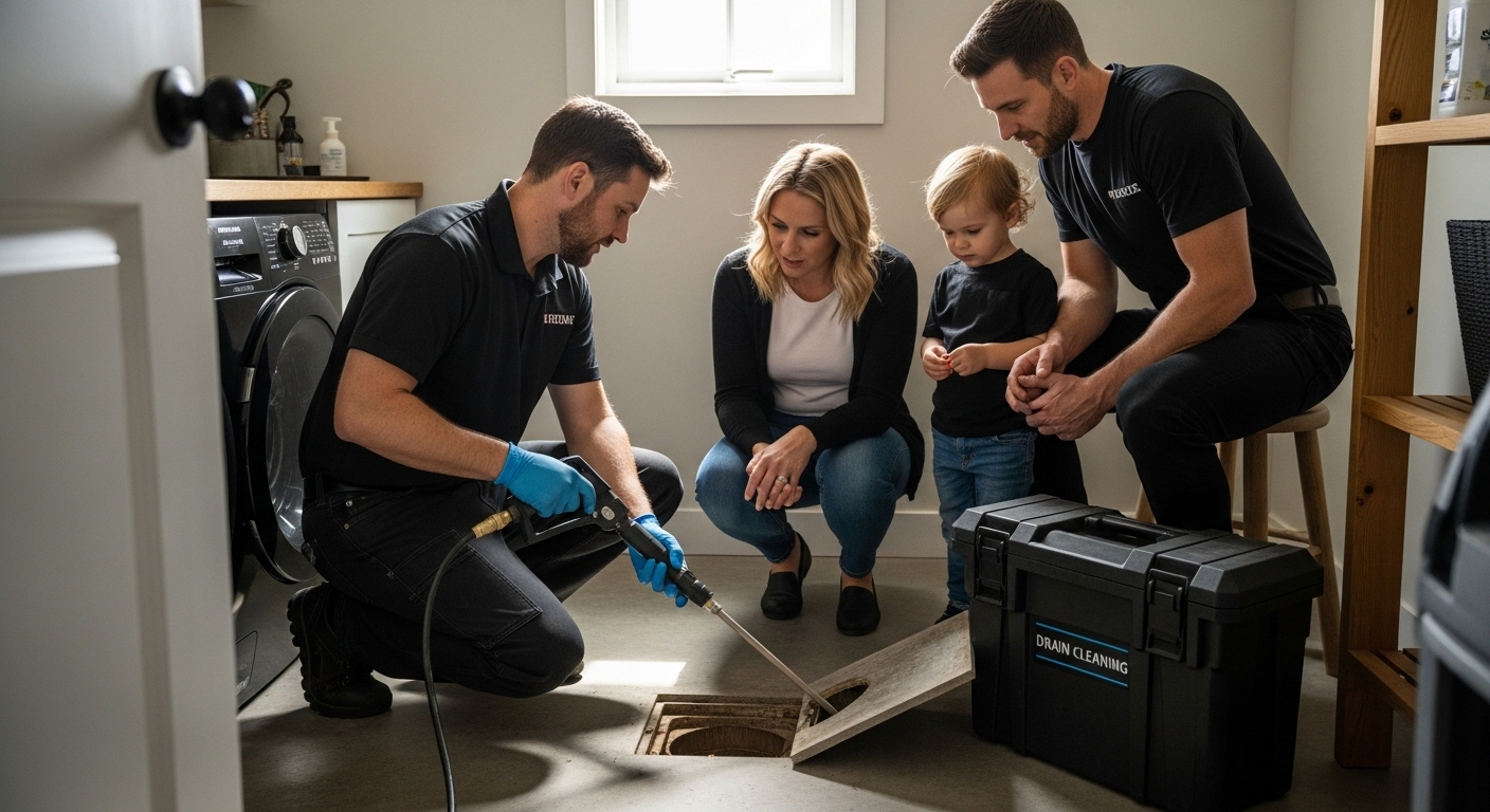 plumber hydrojetting home