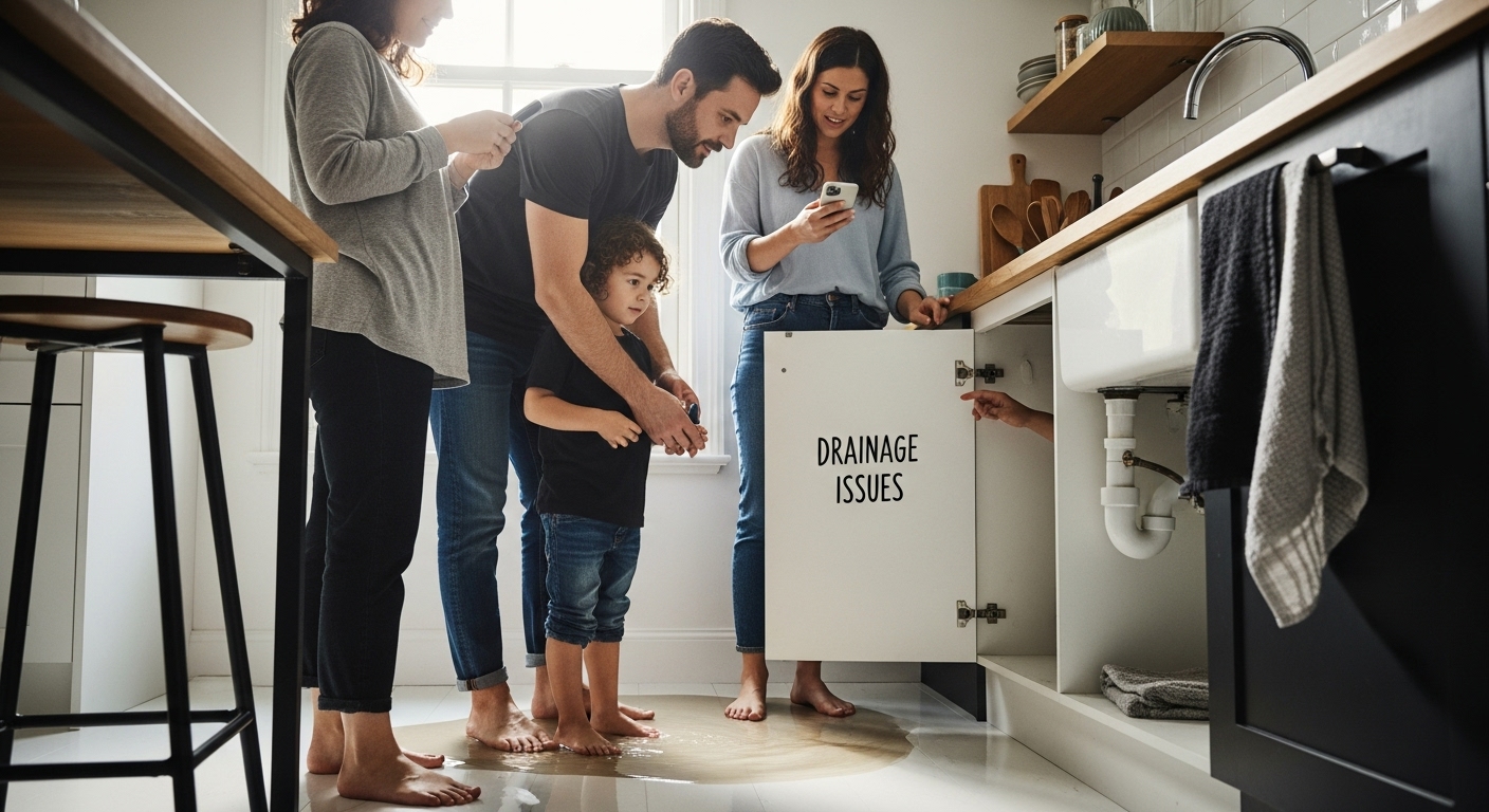 kitchen drain family