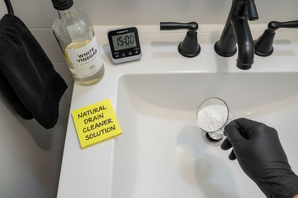 natural drain cleaning process