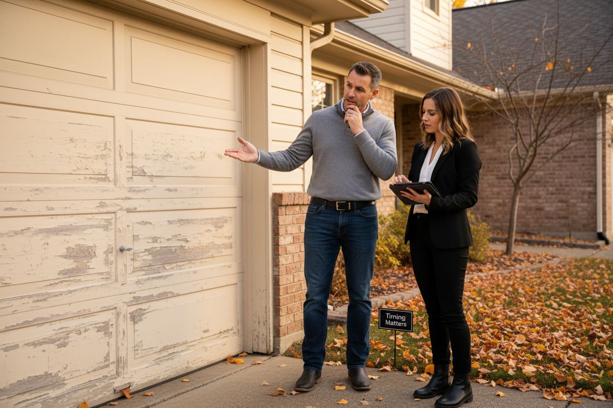 garage door replacement planning