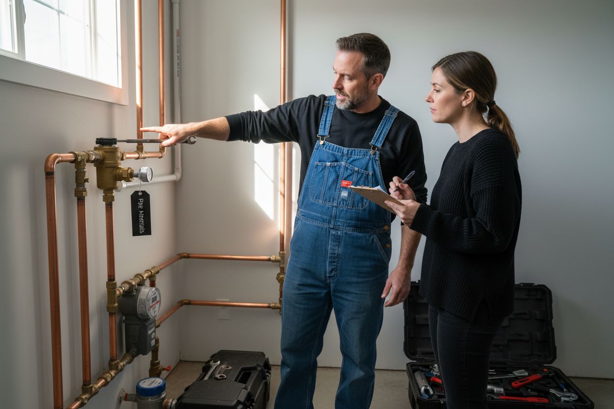 main shut-off valve plumbing