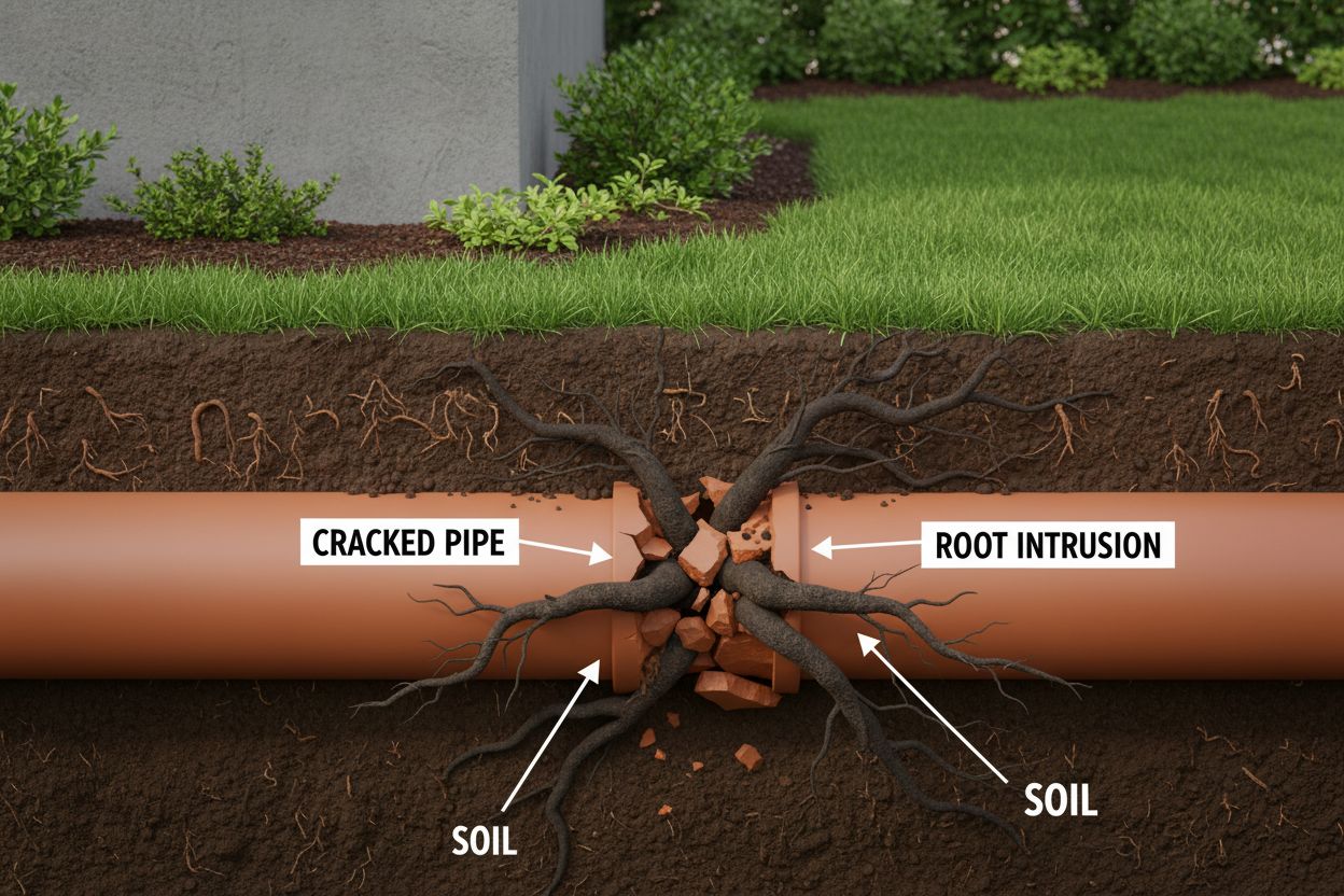 sewer pipe root intrusion