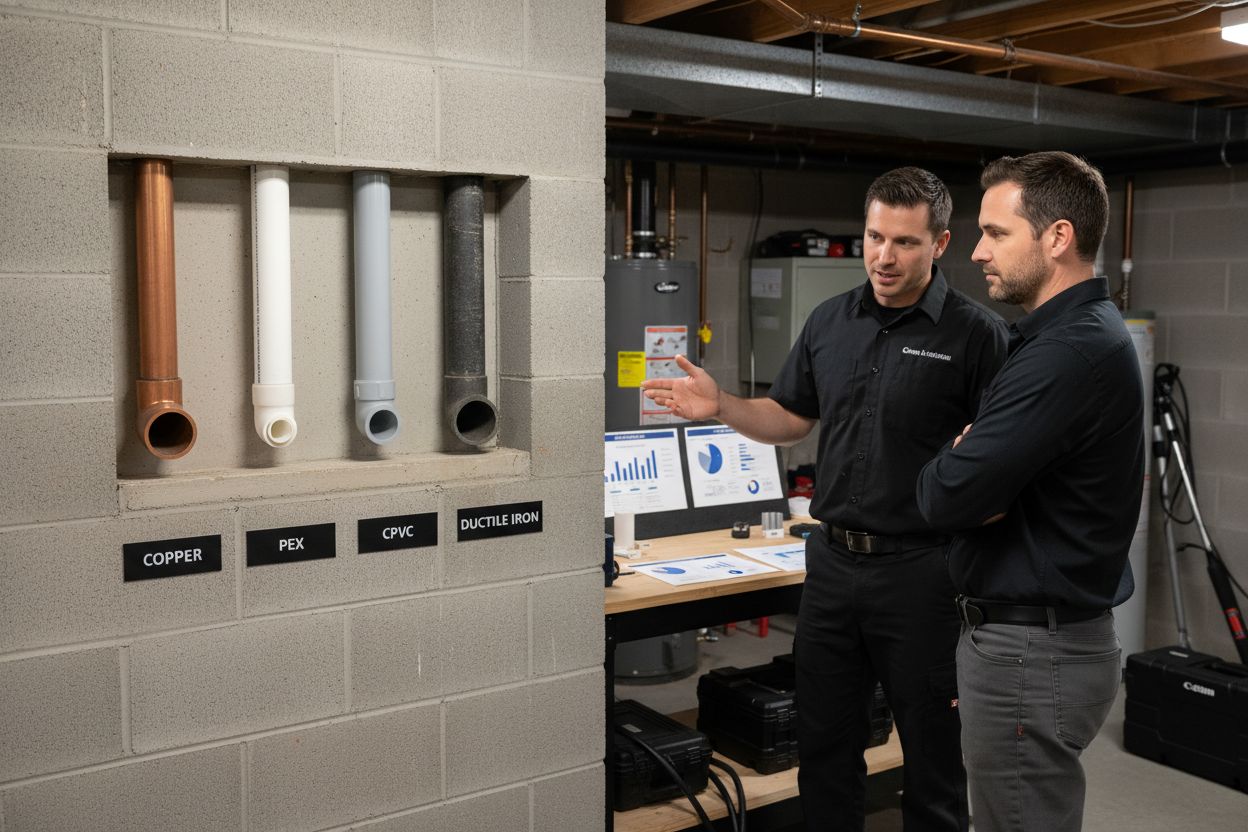 residential pipe materials