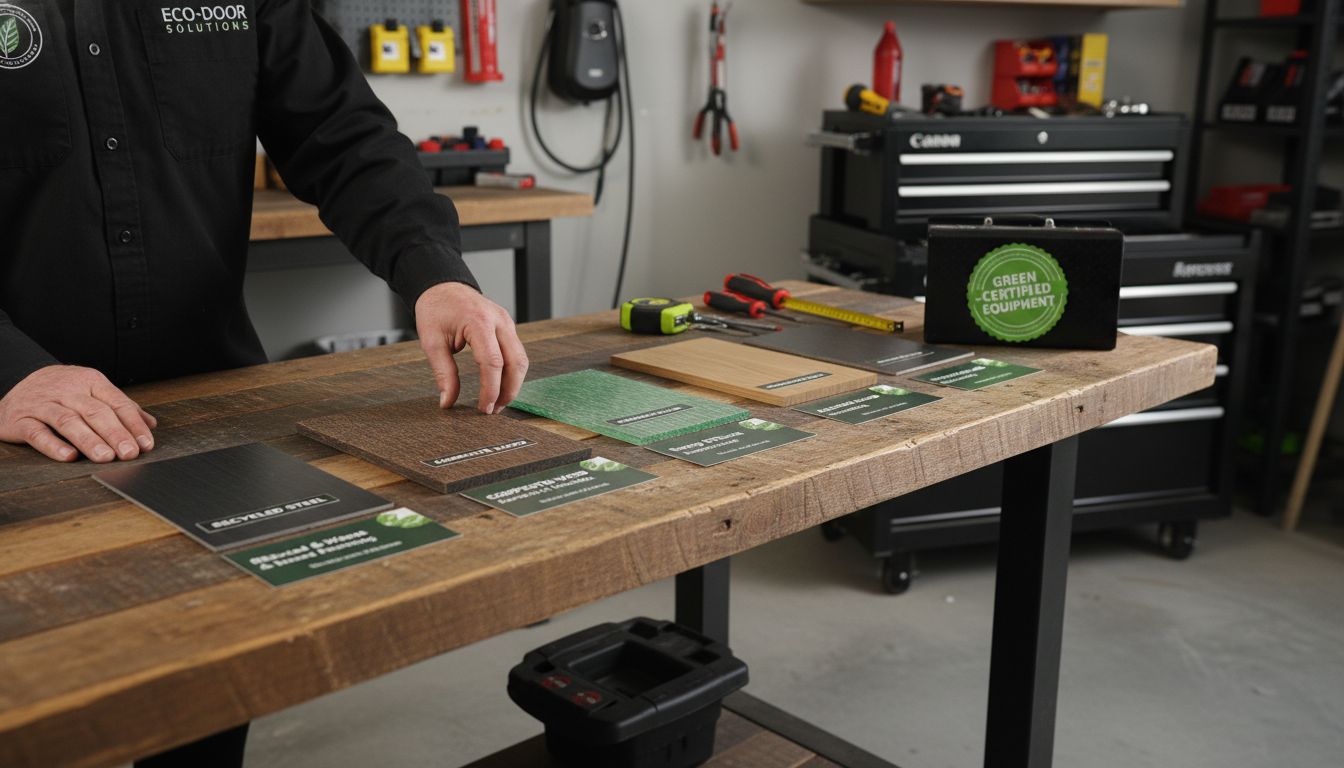 garage door materials