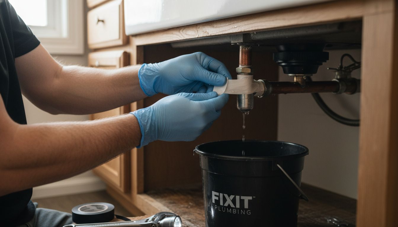 temporary pipe repair leak