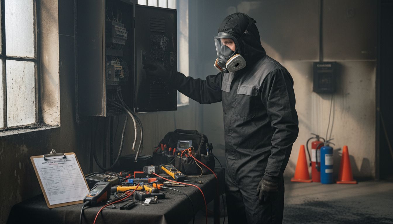 electrical fire restoration