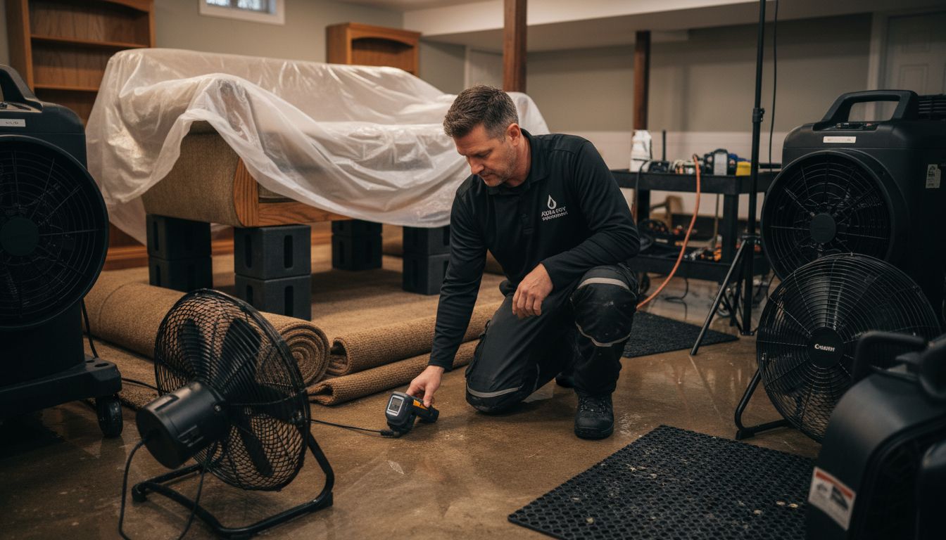 water damage restoration