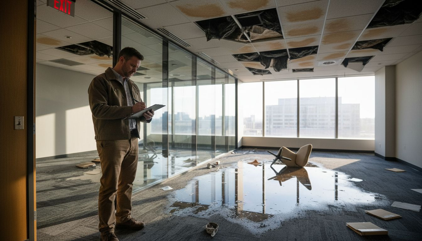 7 Essential Steps for a Commercial Water Damage Checklist