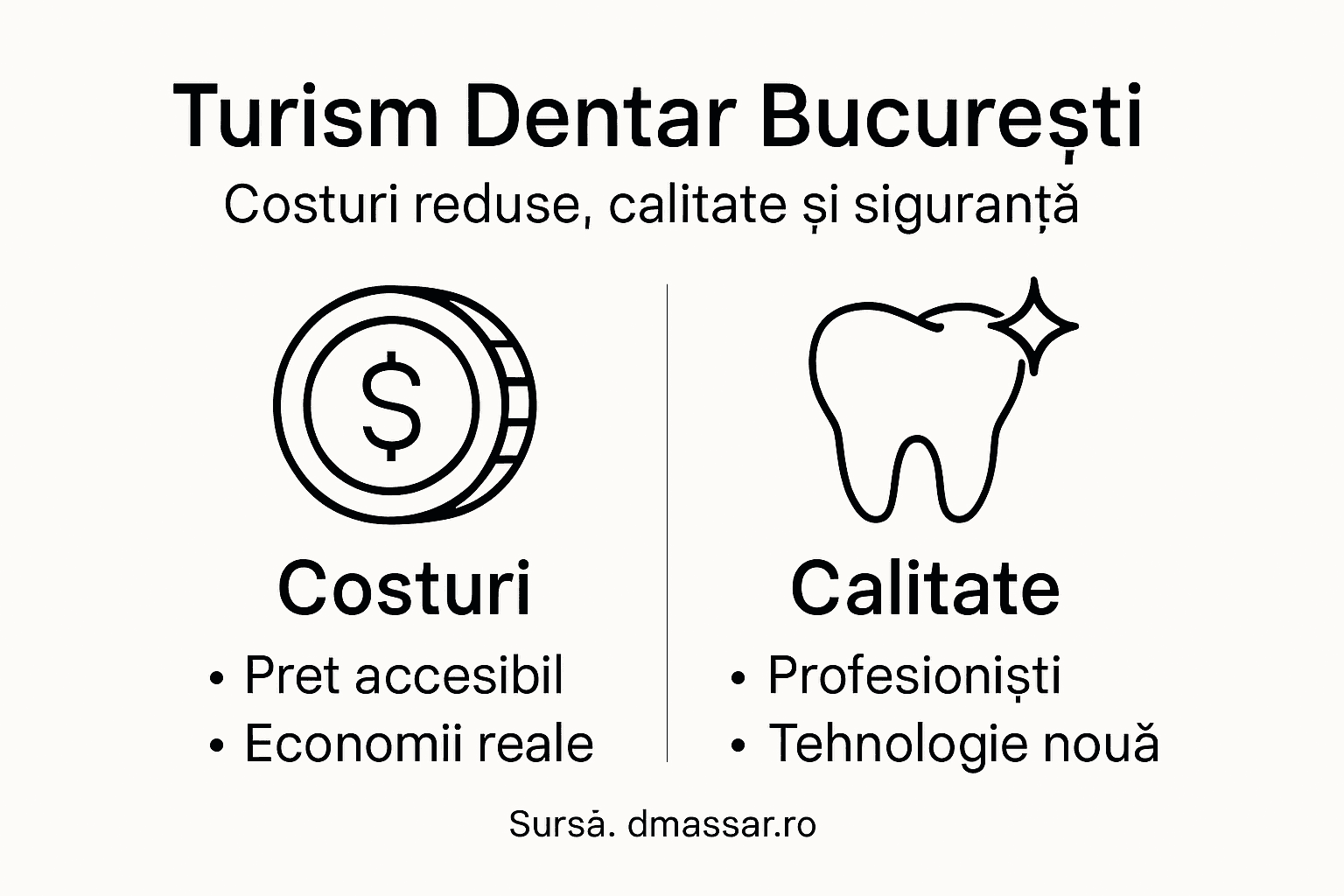 De ce să alegi turismul dentar în București? Iată principalele beneficii, prezentate pe scurt!