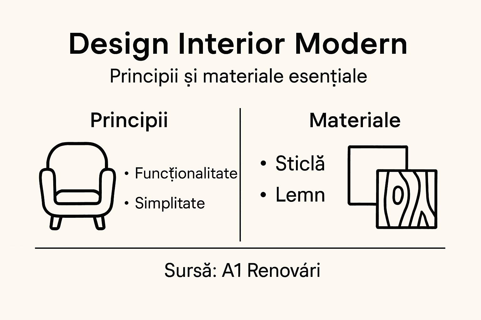 Infografic: tendințe și idei actuale în designul interior