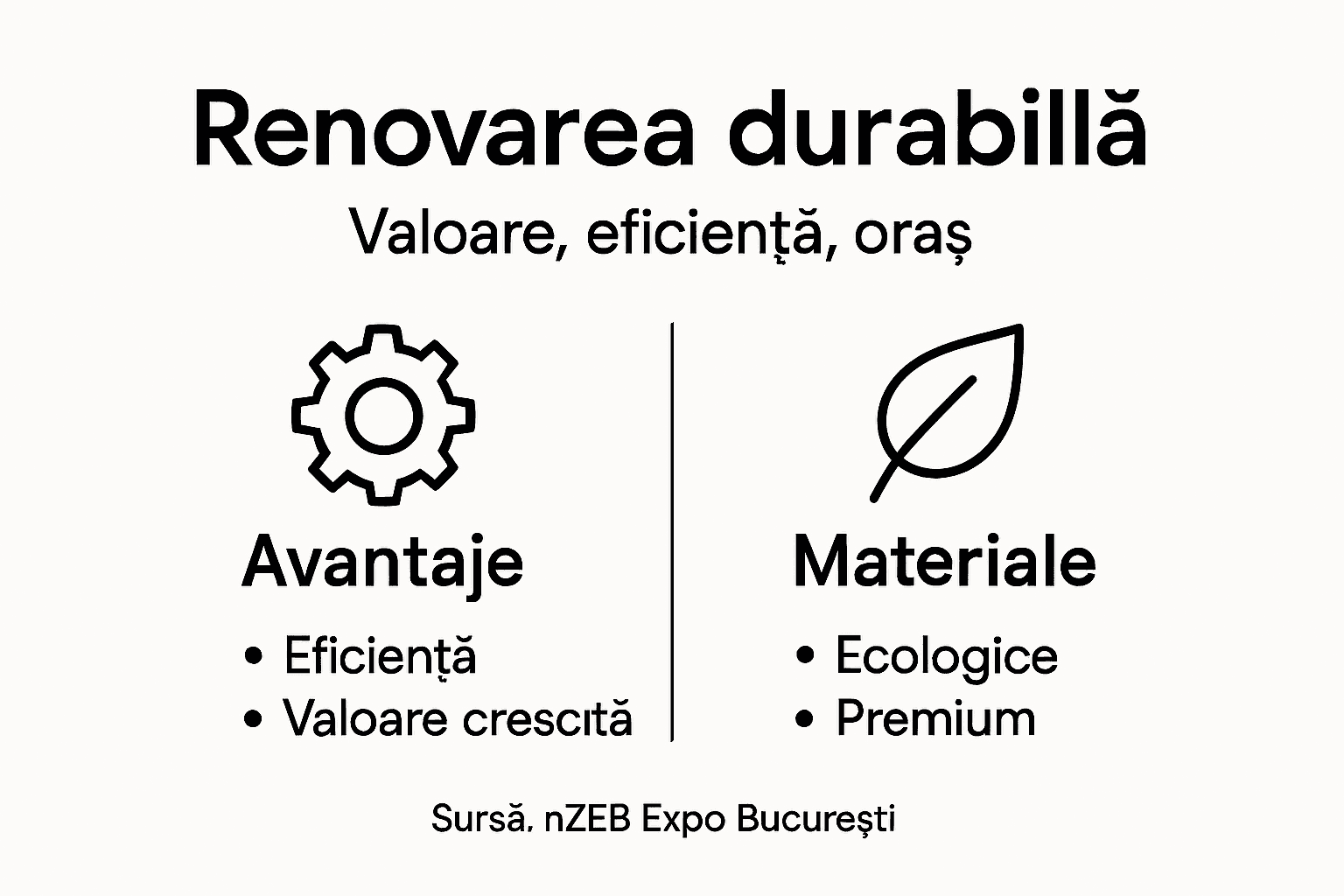 Infografic: Cum poți renova sustenabil locuința în București