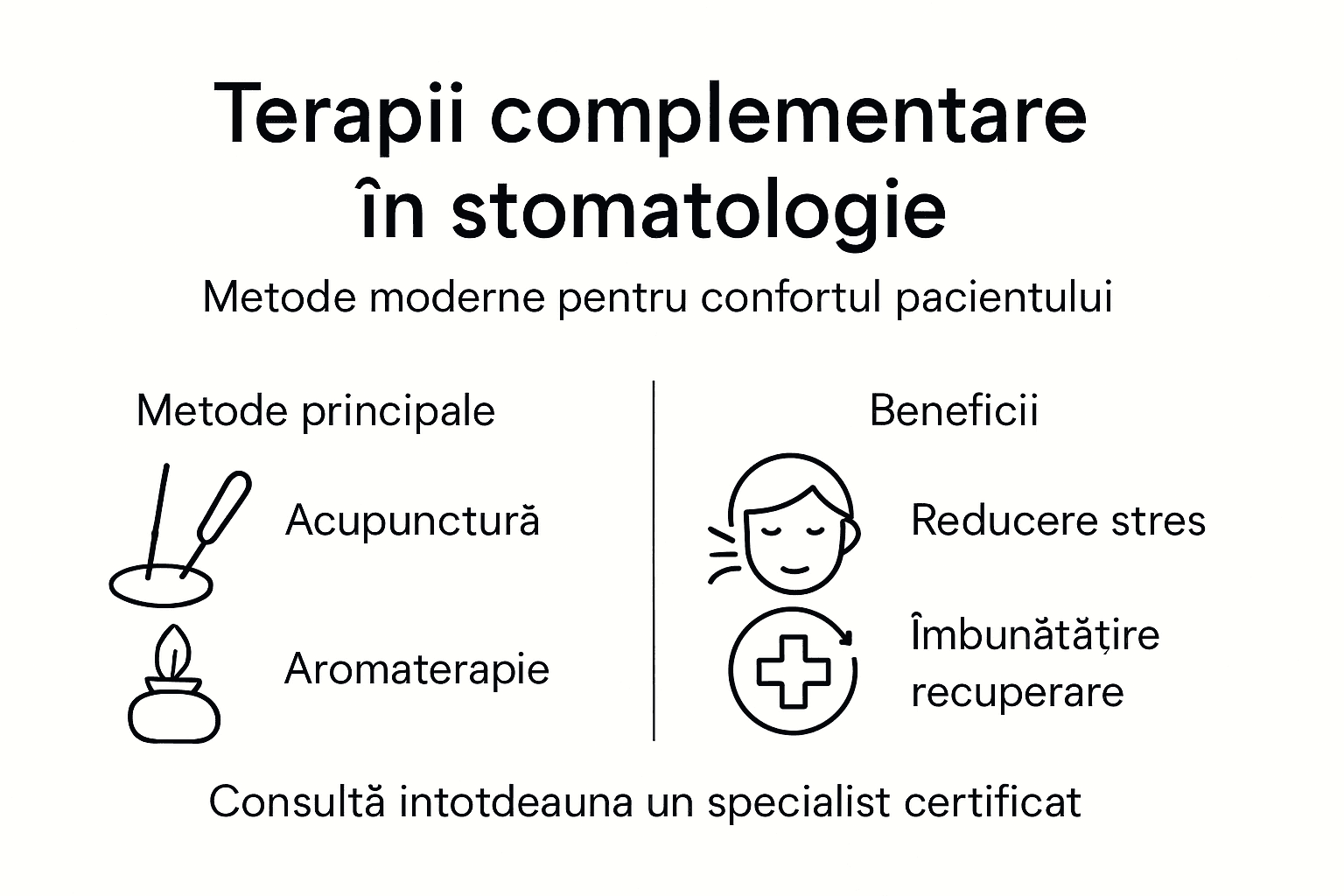 Infografic: cele mai noi metode de tratament stomatologic și avantajele lor