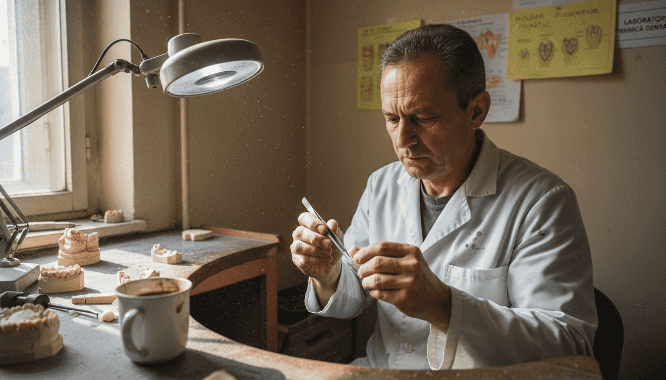 Tehnician specializat în realizarea protezelor dentare personalizate