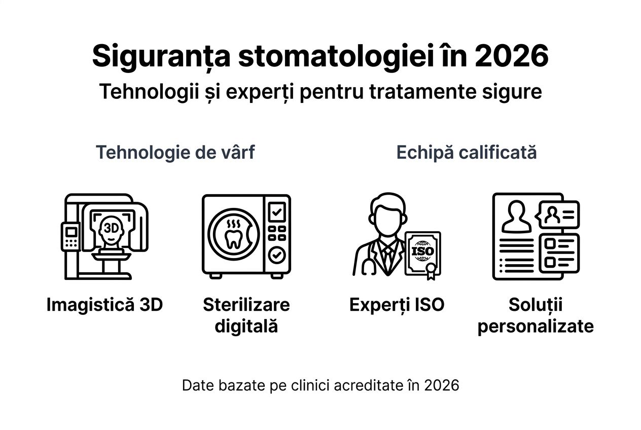 Infografic: Cât de sigure sunt tratamentele stomatologice moderne