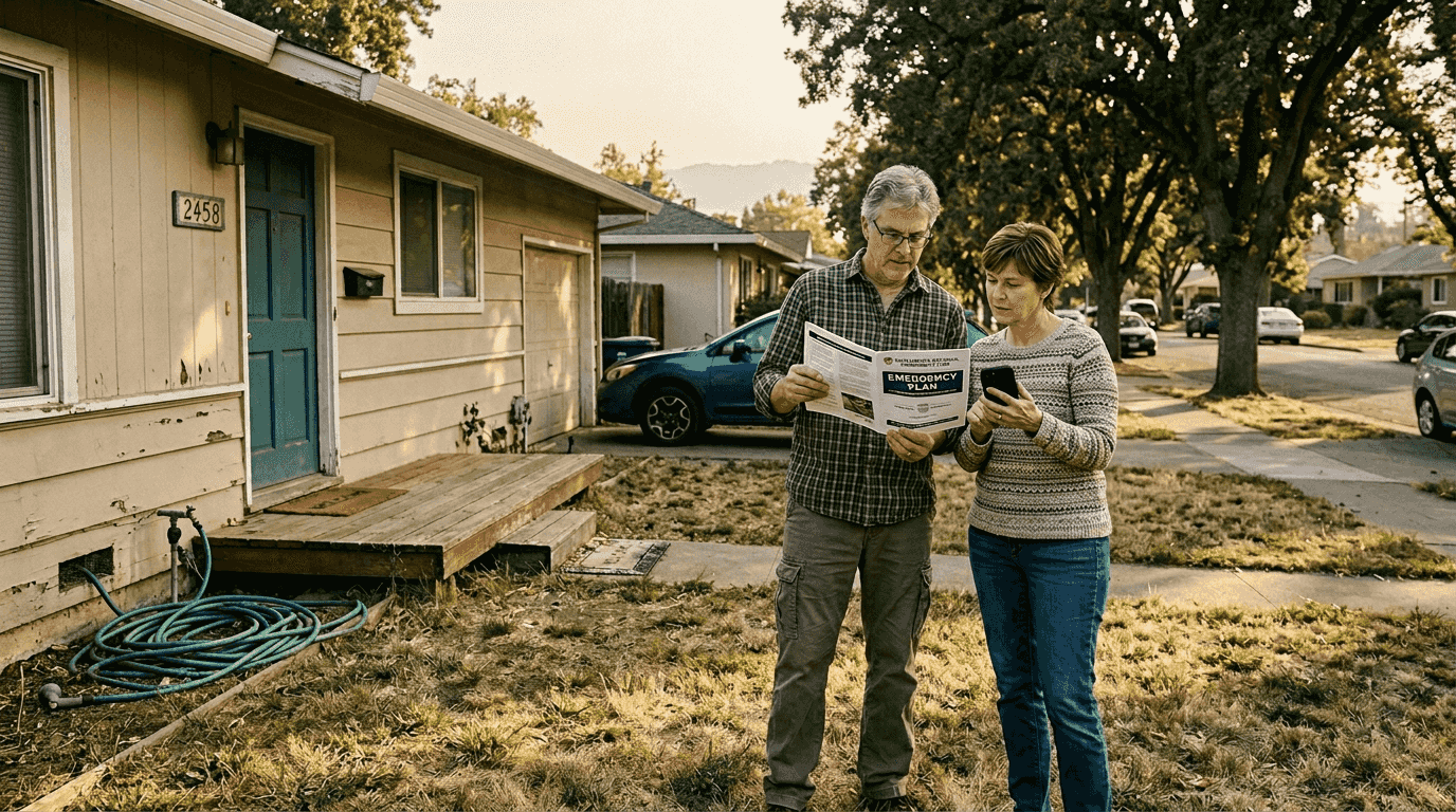 Emergency preparedness guide for Northeast Sacramento homeowners