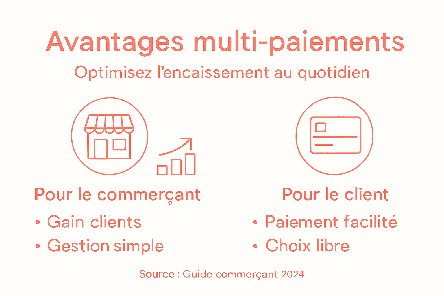 Infographie : pourquoi proposer plusieurs modes de paiement est un vrai atout pour votre activité