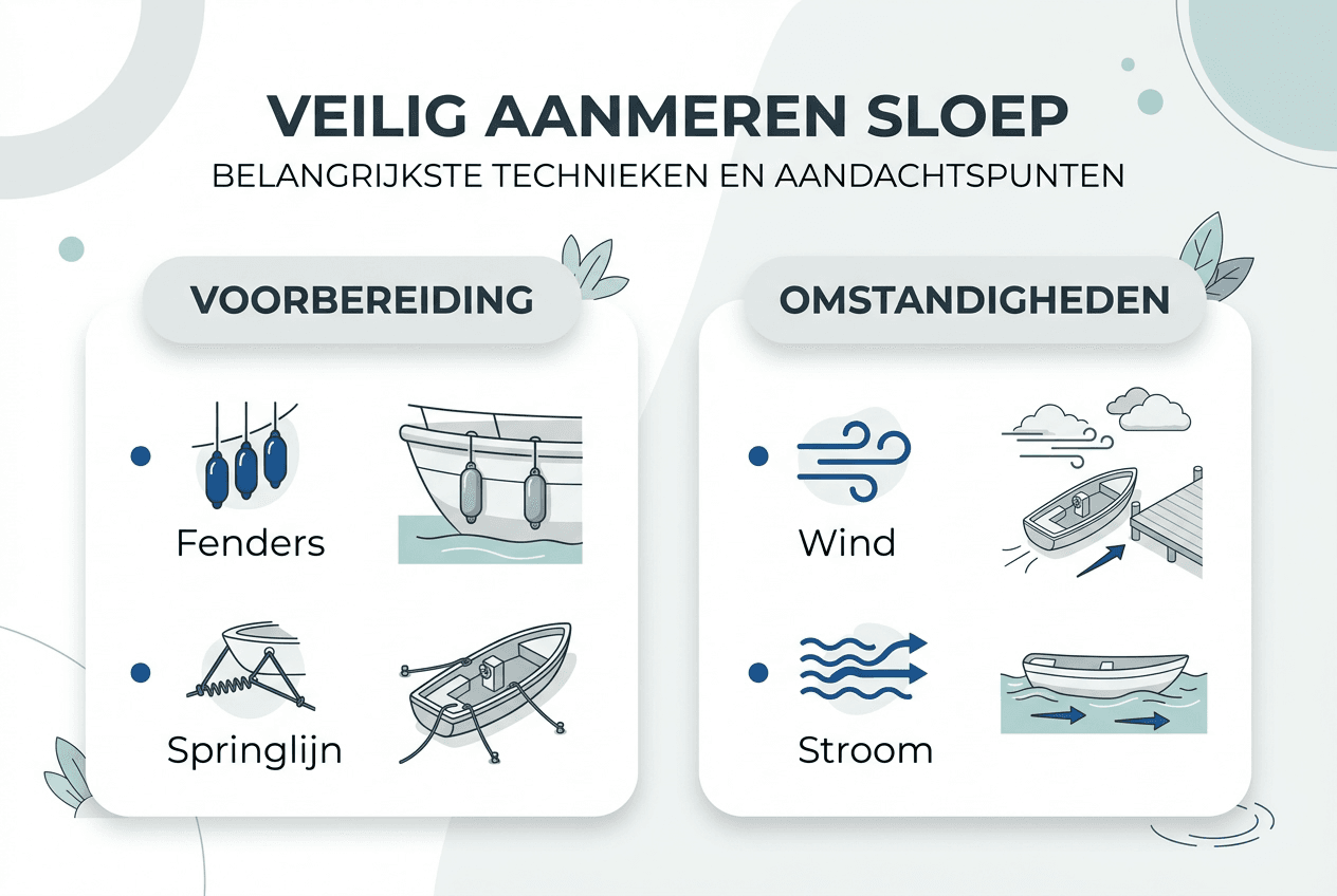 Infographic: Zo meer je veilig aan met je sloep