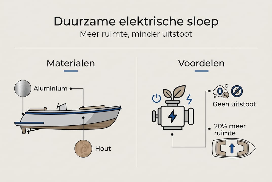 Overzicht: duurzame elektrische sloepen in beeld gebracht