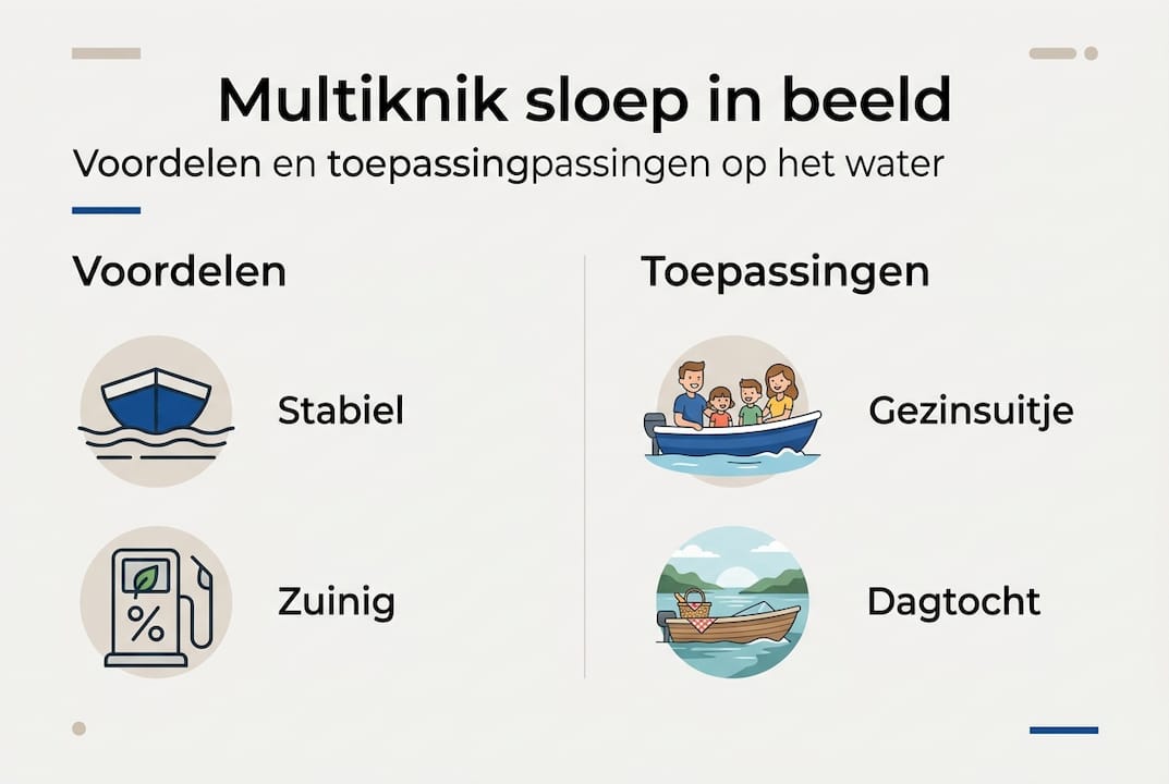 Overzicht: de voordelen van een multiknik sloep en waar je deze het beste voor kunt gebruiken