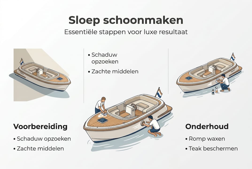 Stapsgewijze infographic: zo maak je je sloep weer helemaal schoon