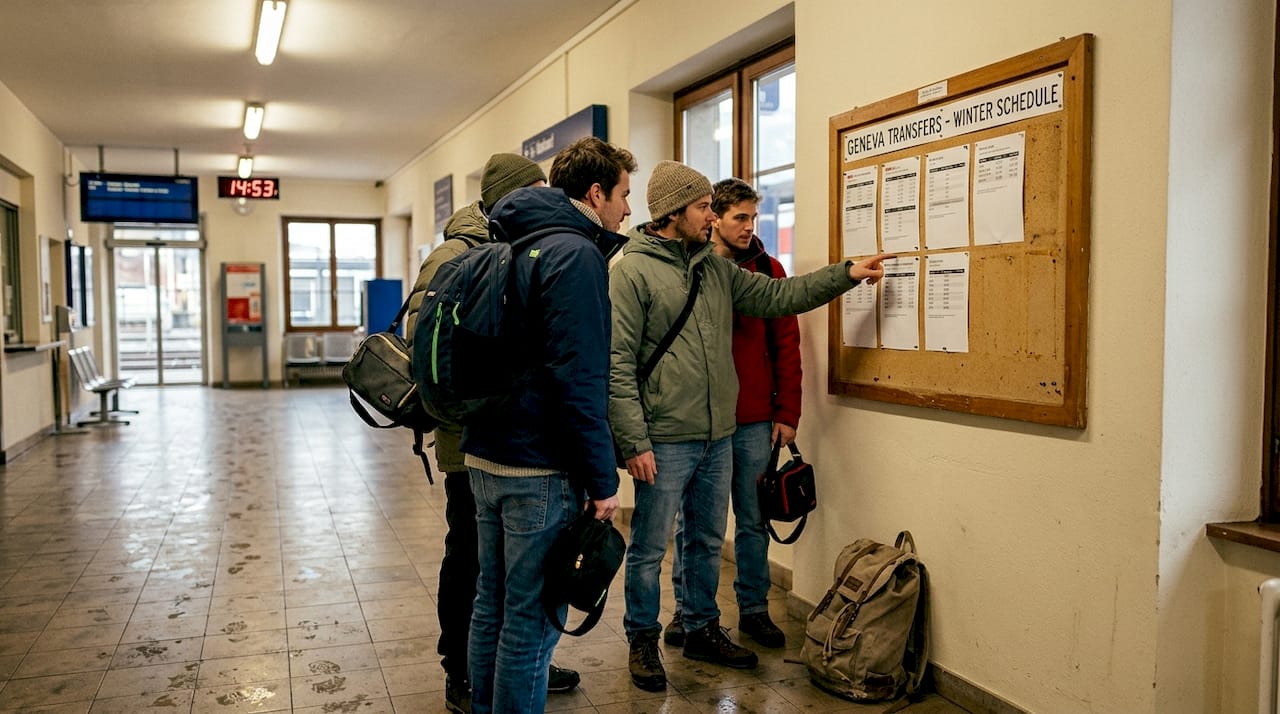 Travelers compare group transfer options