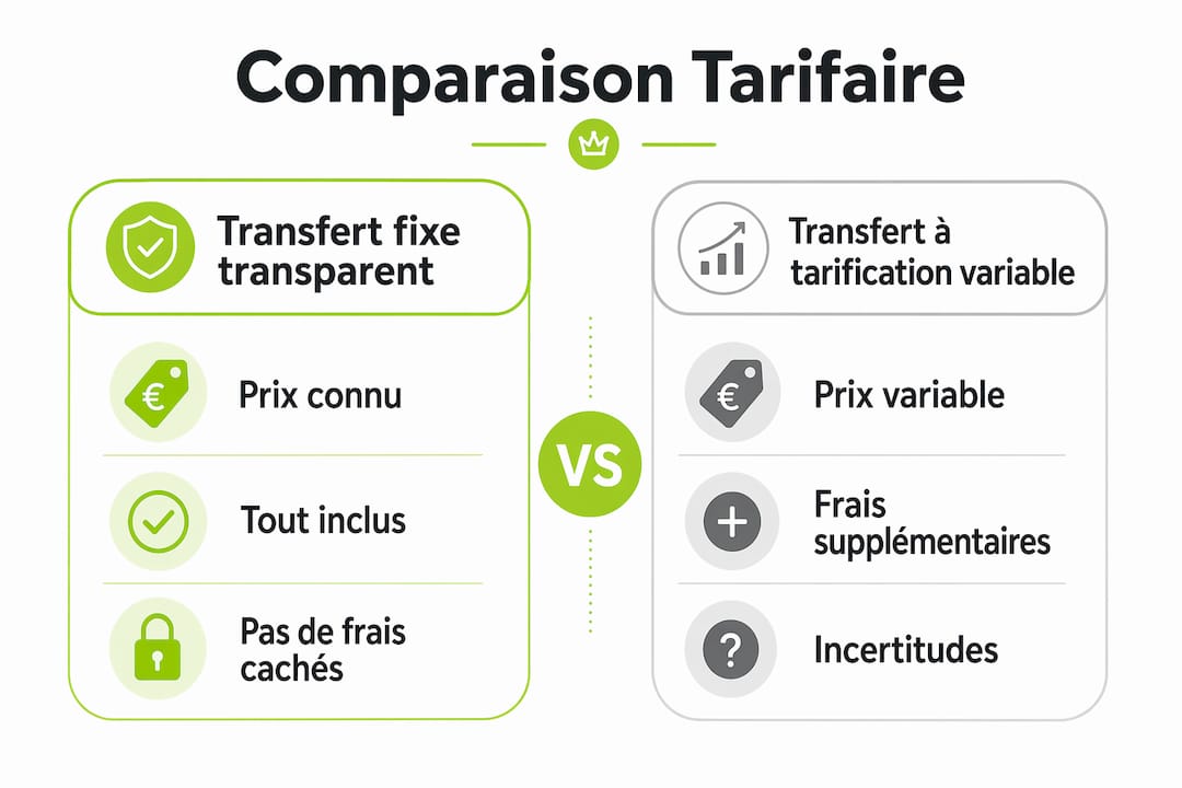 Comparatif visuel des offres à prix fixe et à prix indexé : transparence et différences tarifaires