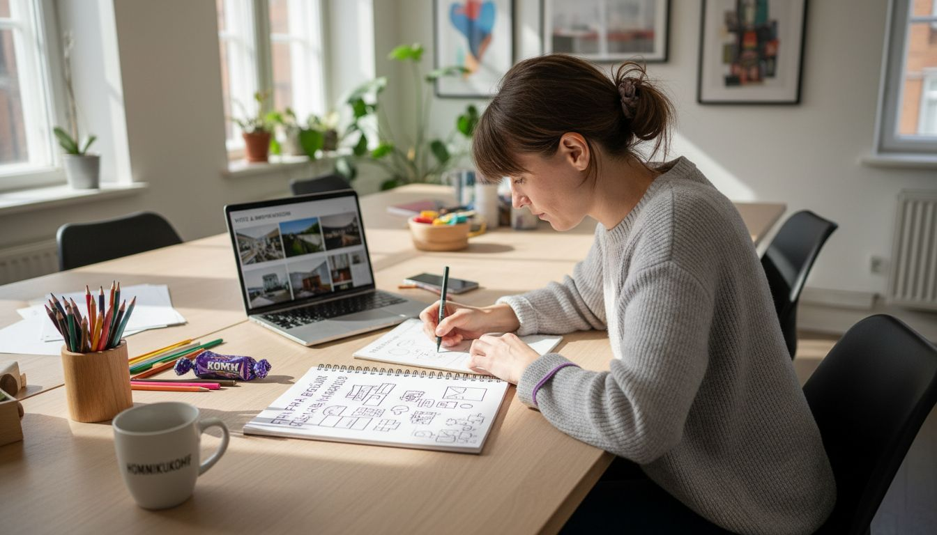 Kuidas luua graafilisi materjale ettevõttele: 5 sammu — artikli illustratsioon