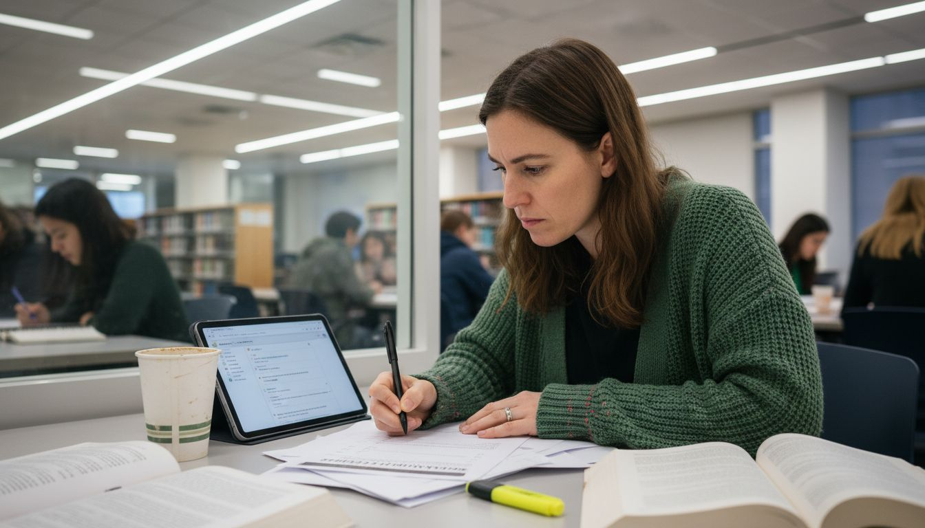 Student organizing application checklist materials