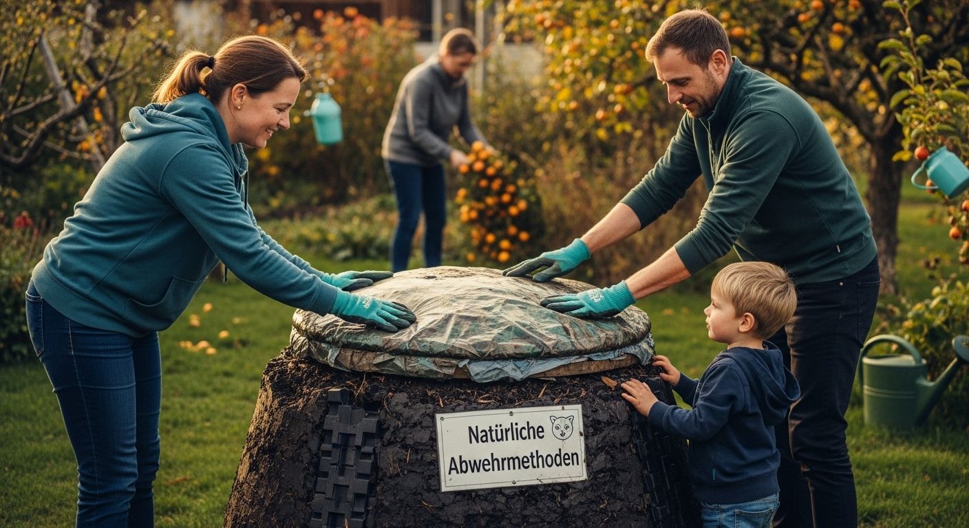 Marderschutz Abwehrmethoden Kompost