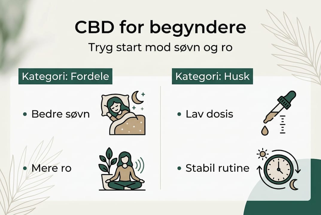 Oversigt: Gode råd og fordele ved CBD – en guide til dig, der er nybegynder