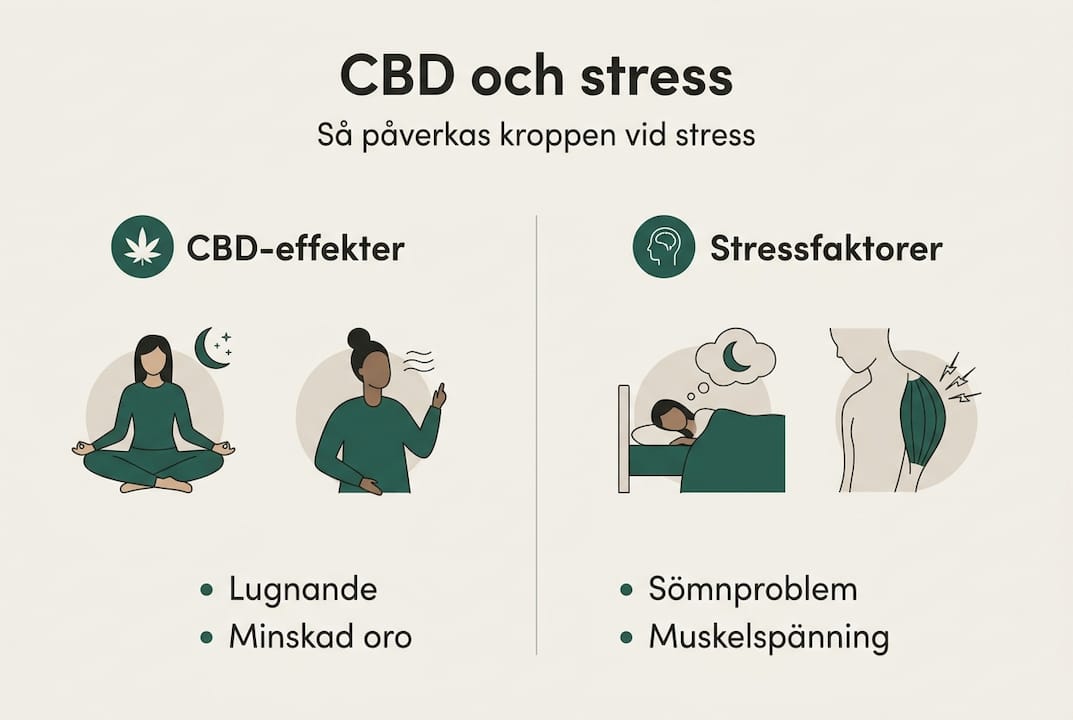 CBD och stress – en lättöverskådlig guide till de viktigaste effekterna