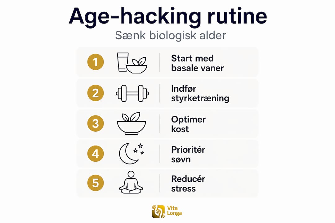 Infografik: Sådan får du en yngre hud – trin for trin guide
